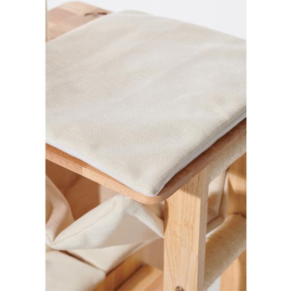 Nobby Kratzbaum Ligno 108cm Kautschukbaum-Holz Katzenkratzbaum Naturholz